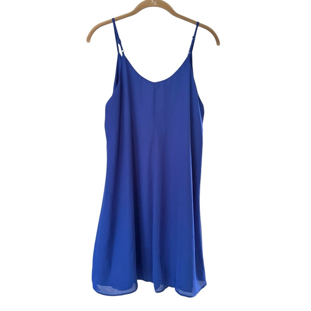 SugarLips Sleeveless Slip Dress Size Medium Party Summer Homecoming Blue